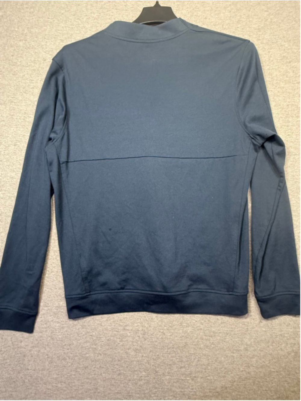 Men's Adidas Blue Cardigan Sweater M made with ocean plastics - Picture 5 of 5